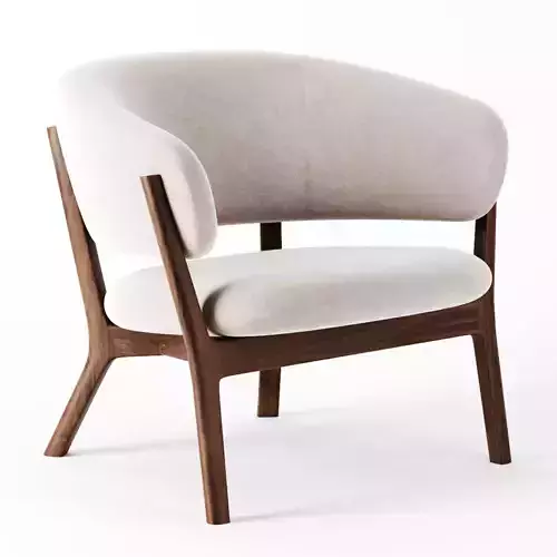 Roundish Armchair