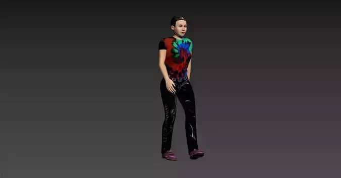 Female Character - Animated