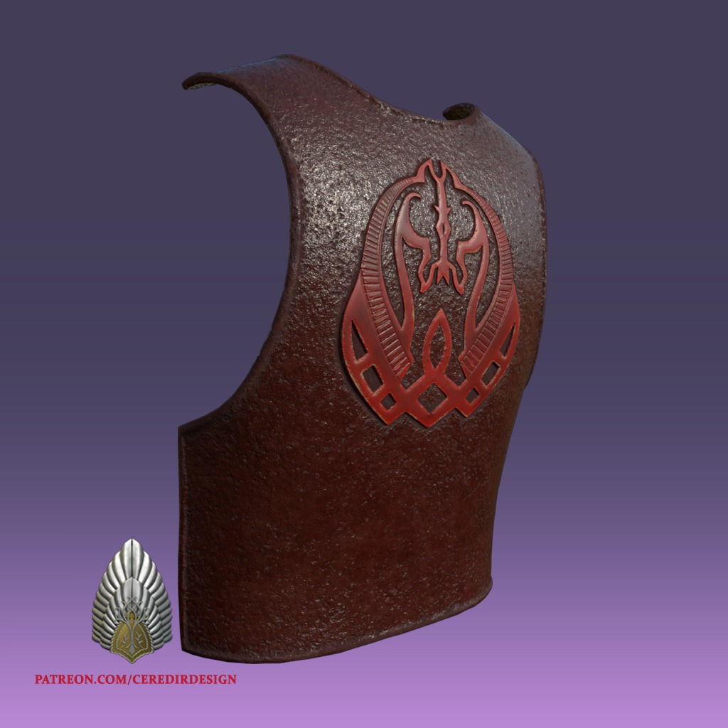 Theoden Full Armor lord of the rings 3D DIGITAL DOWNLOAD 3D print model_11