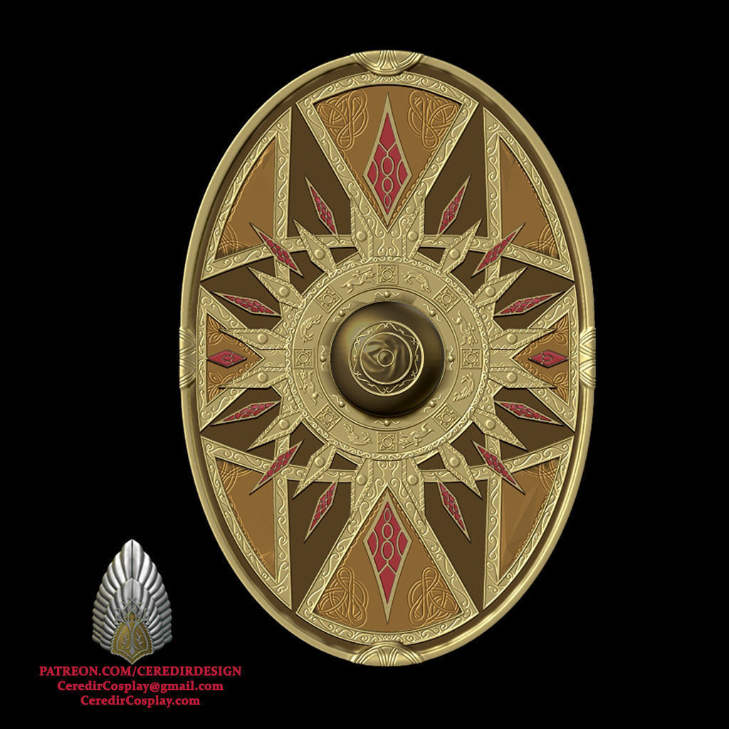 Theoden Full Armor lord of the rings 3D DIGITAL DOWNLOAD 3D print model_3