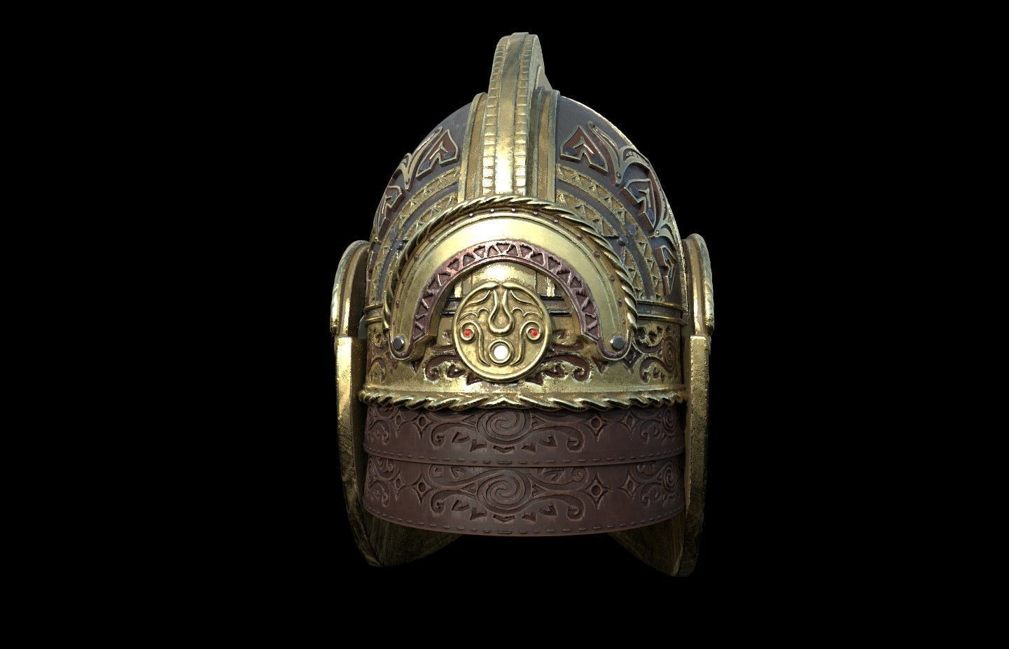 Theoden Full Armor lord of the rings 3D DIGITAL DOWNLOAD 3D print model_10