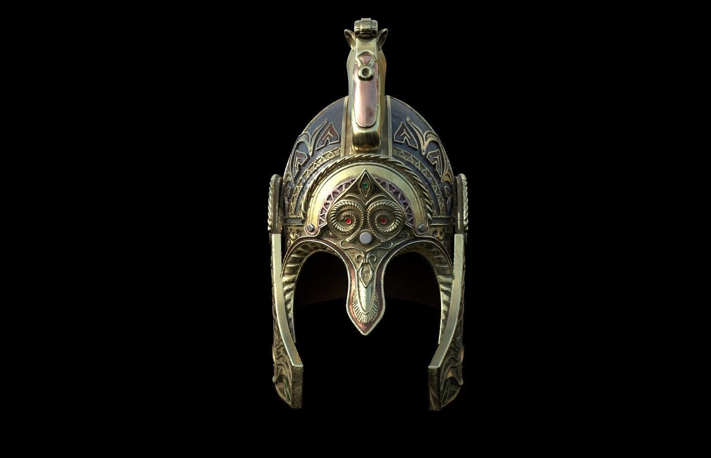 Theoden Full Armor lord of the rings 3D DIGITAL DOWNLOAD 3D print model_8