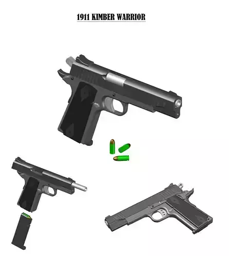 1911 KIMBER WARRIOR - DECOR and TABLETOP