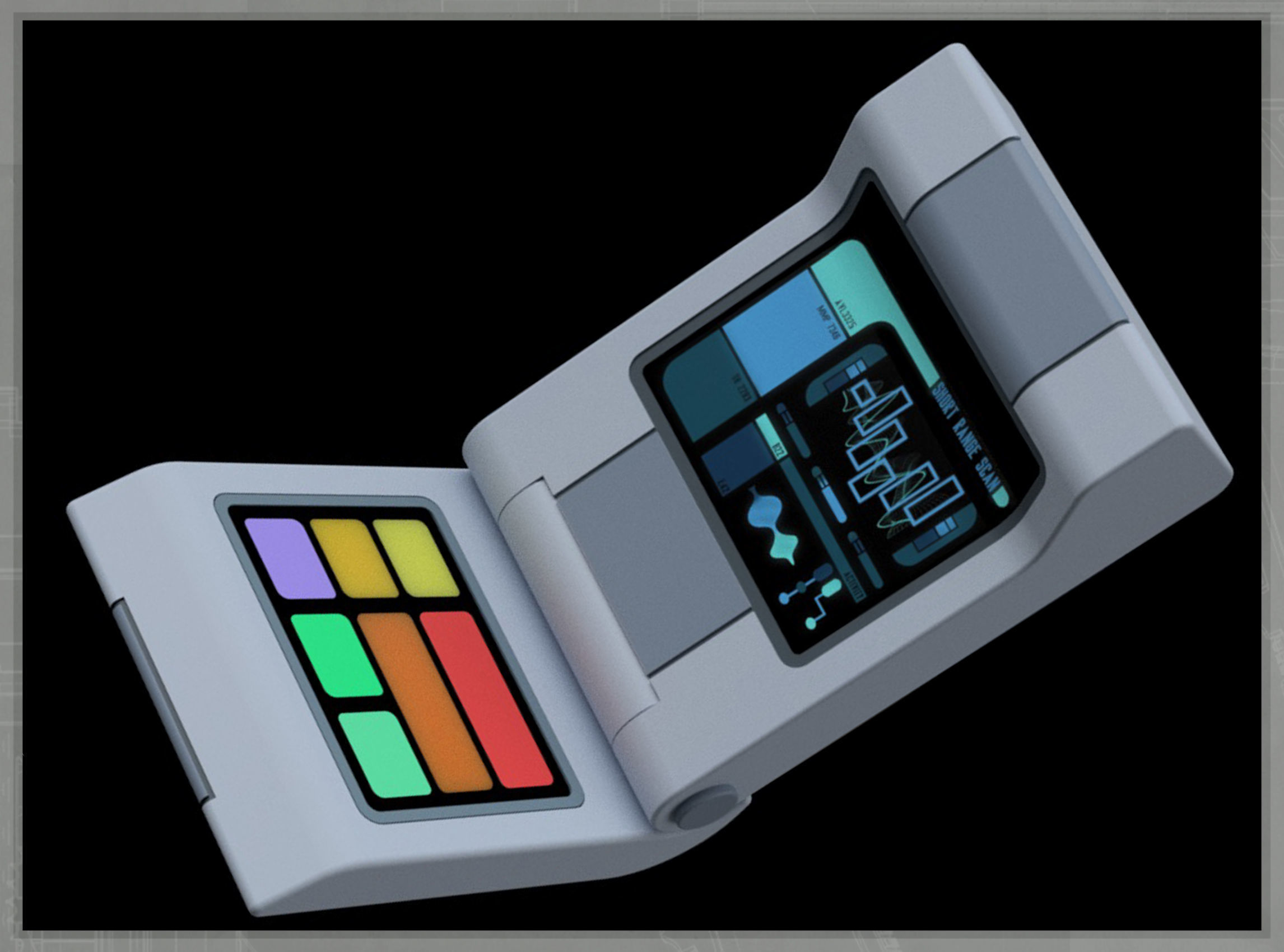 Tricorder Lower Decks 3D print model_3