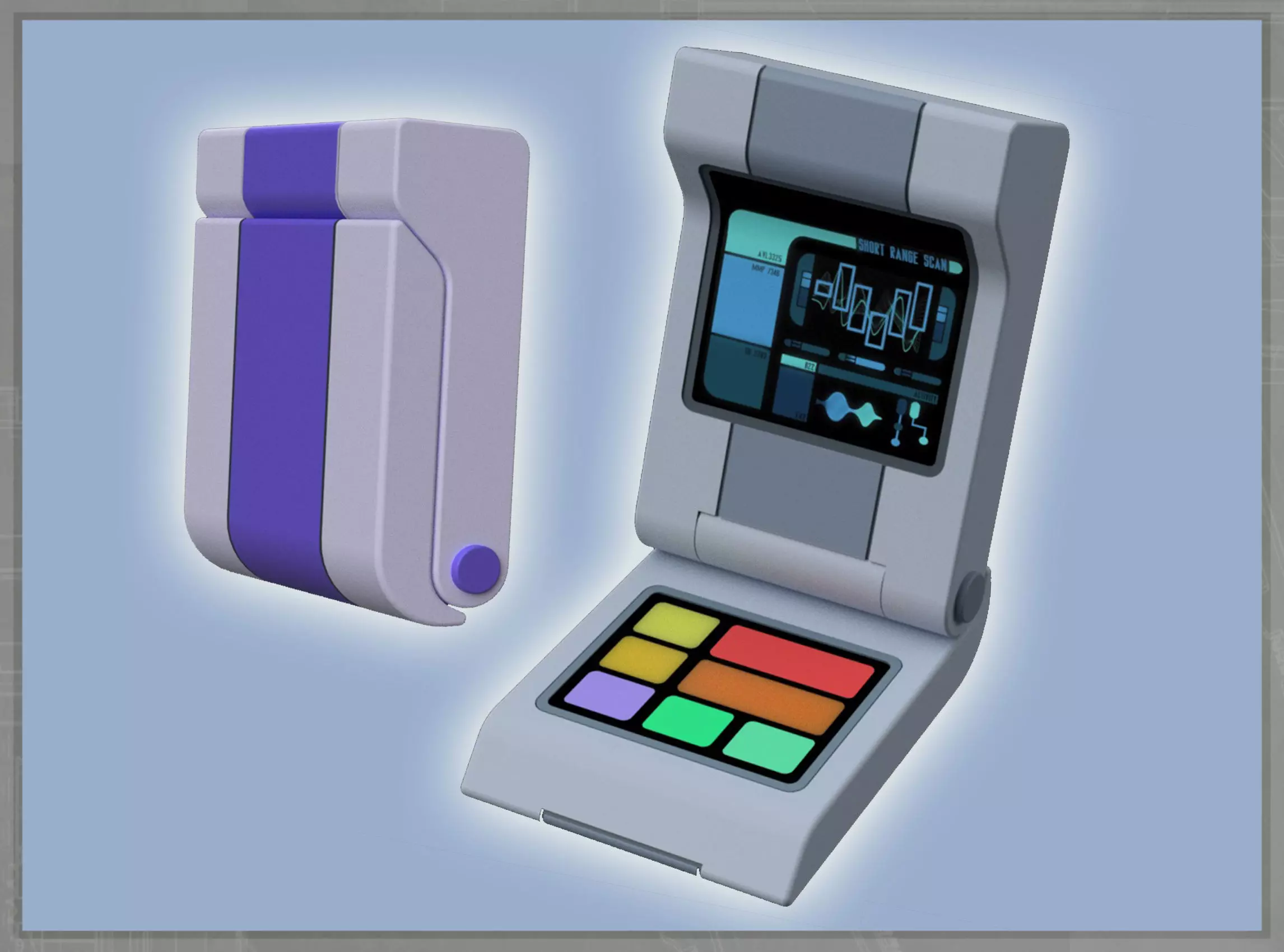 Tricorder Lower Decks 3D print model_0