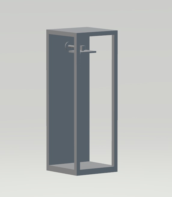 Regadera en cabina Free 3D print model_1