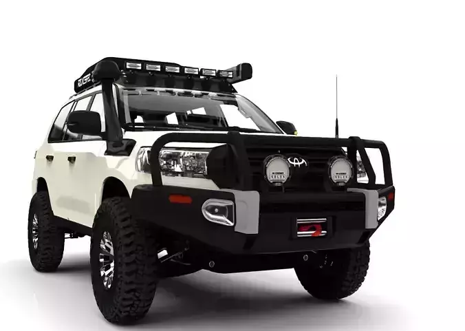 Toyota Land Cruiser ARB 2006  3D model