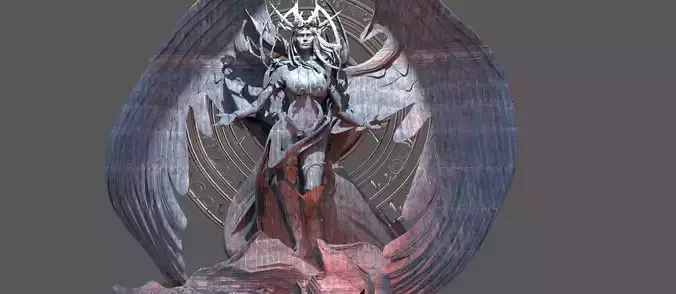 Arch Angel Uriel with ring