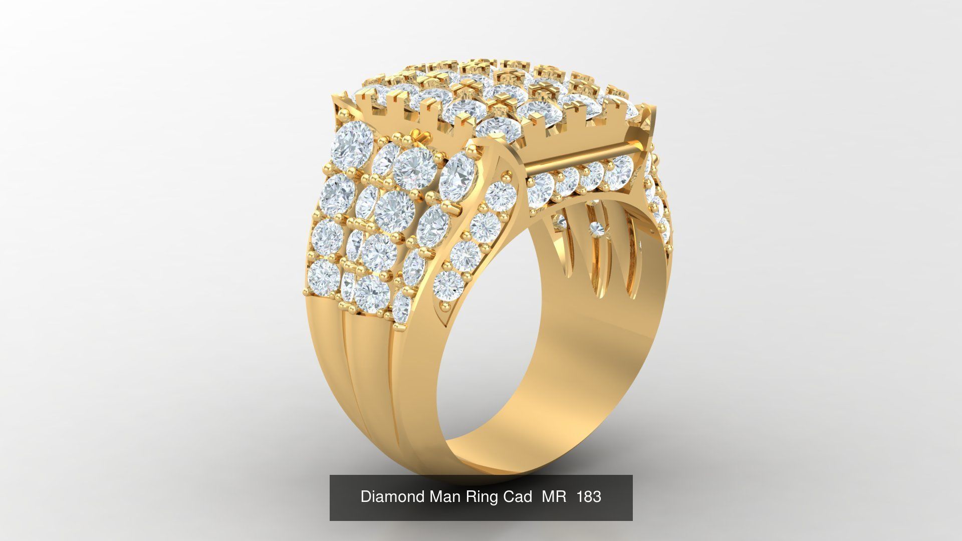 100 STL 3DM Man Ring Bulk Sale Discount  3D Model Collection_2