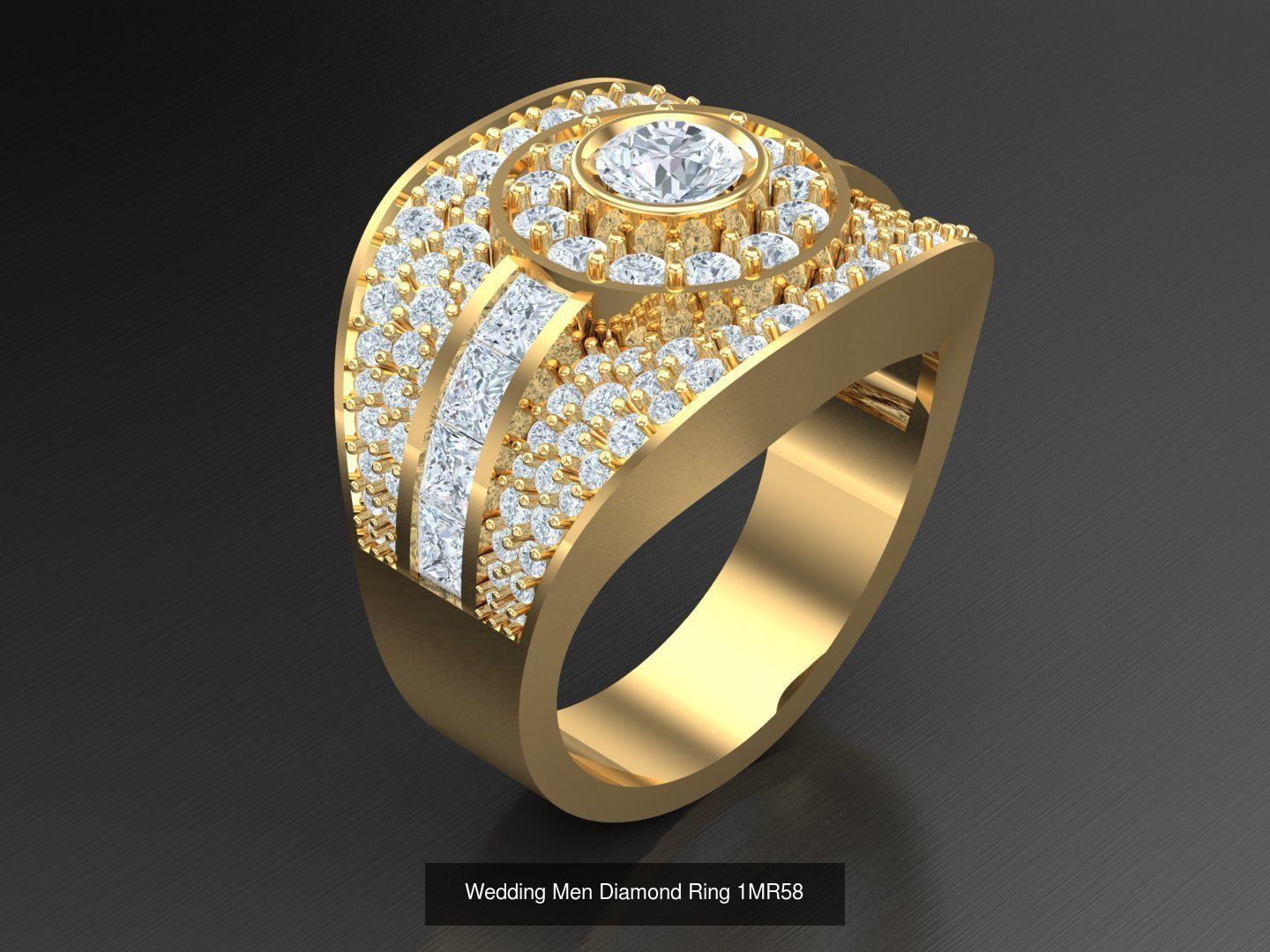 100 STL 3DM Man Ring Bulk Sale Discount  3D Model Collection_22