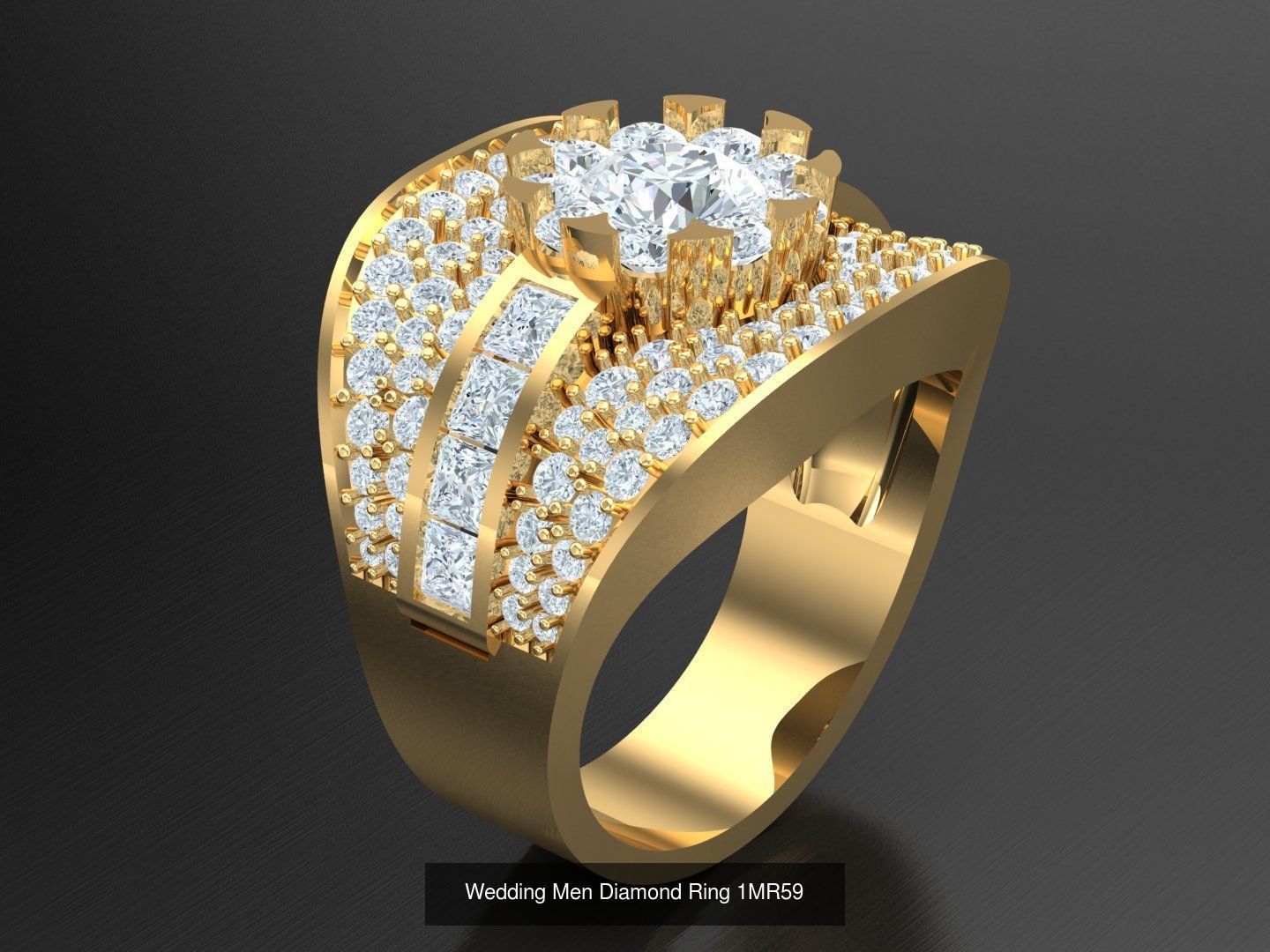 100 STL 3DM Man Ring Bulk Sale Discount  3D Model Collection_21