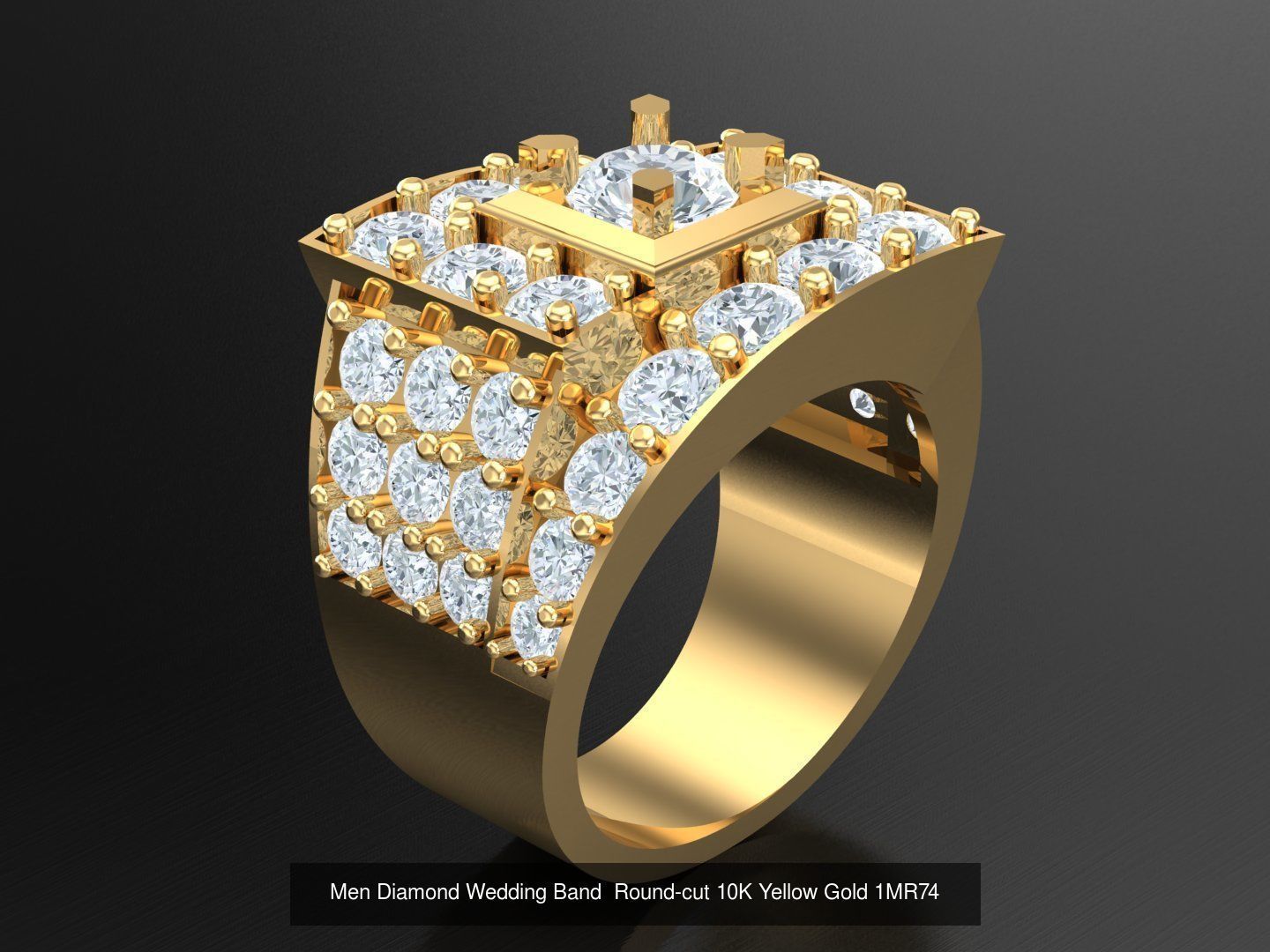 100 STL 3DM Man Ring Bulk Sale Discount  3D Model Collection_36