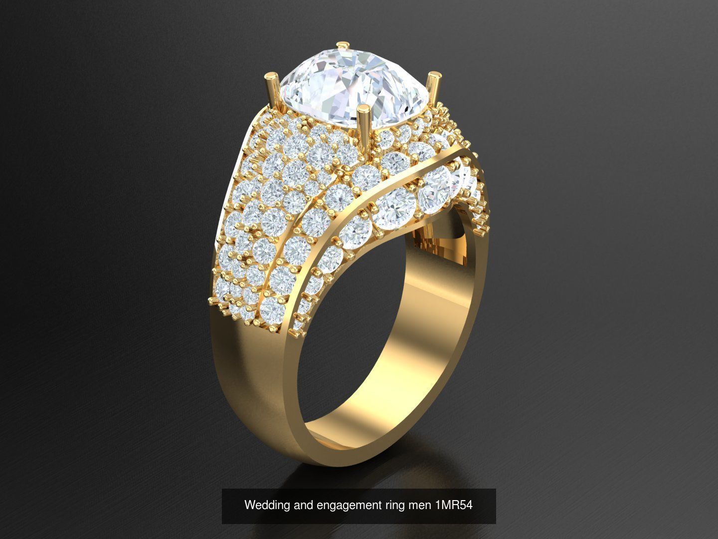 100 STL 3DM Man Ring Bulk Sale Discount  3D Model Collection_26