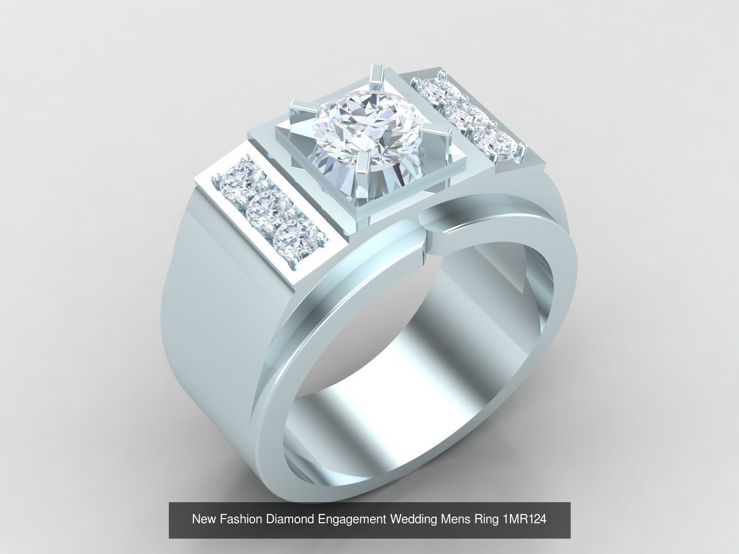 100 STL 3DM Man Ring Bulk Sale Discount  3D Model Collection_93