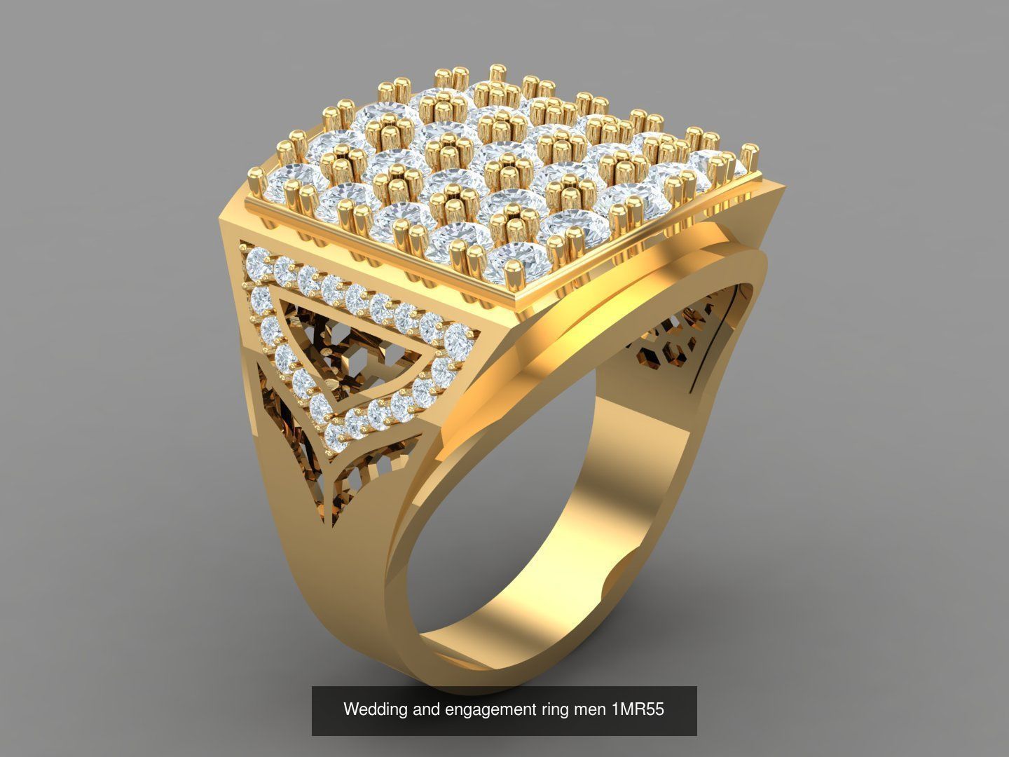 100 STL 3DM Man Ring Bulk Sale Discount  3D Model Collection_25