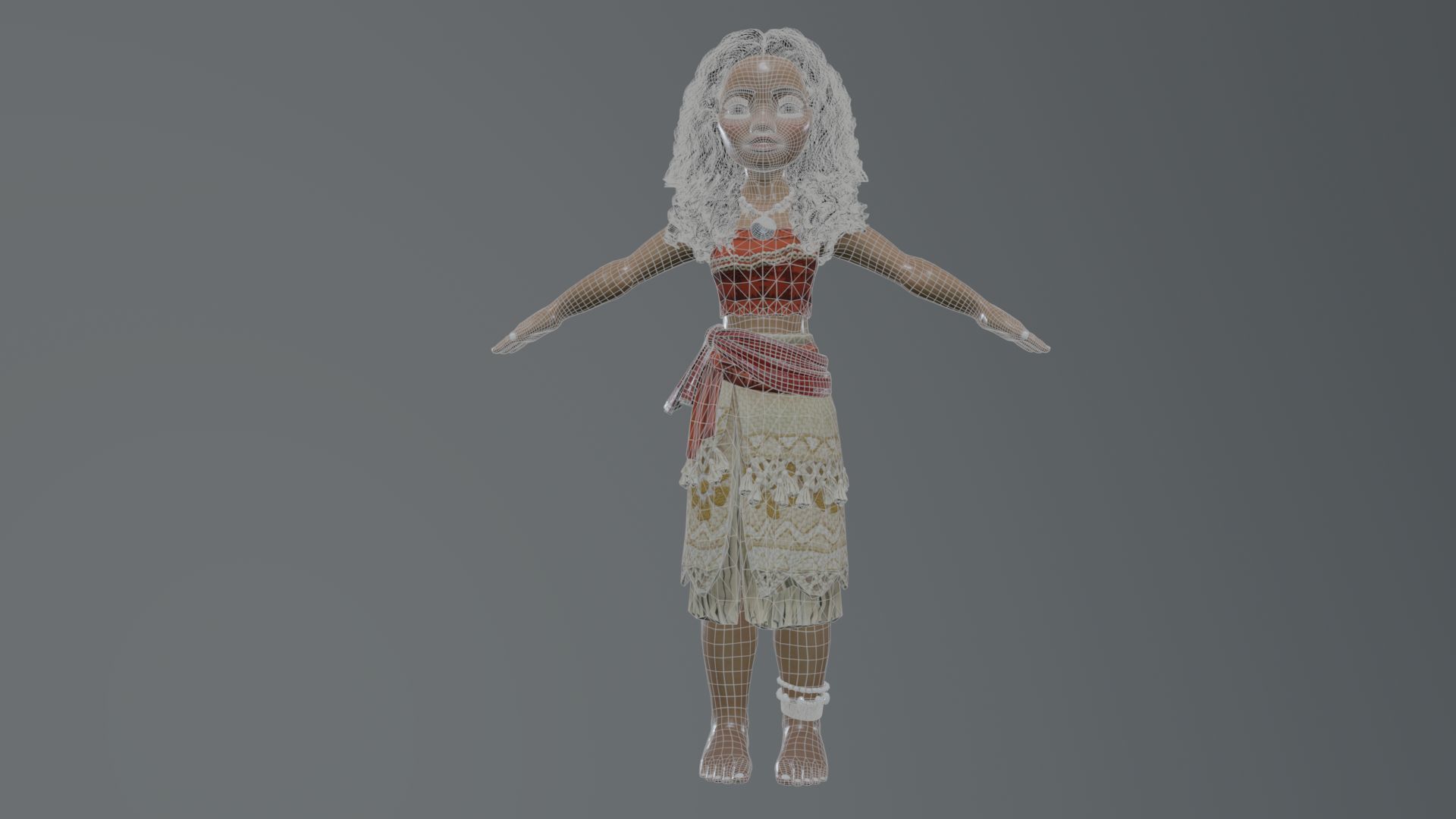 Robe Décontractée D'été Fille/tout-petits 3DCartoon Trolls, Moana - Foto 8