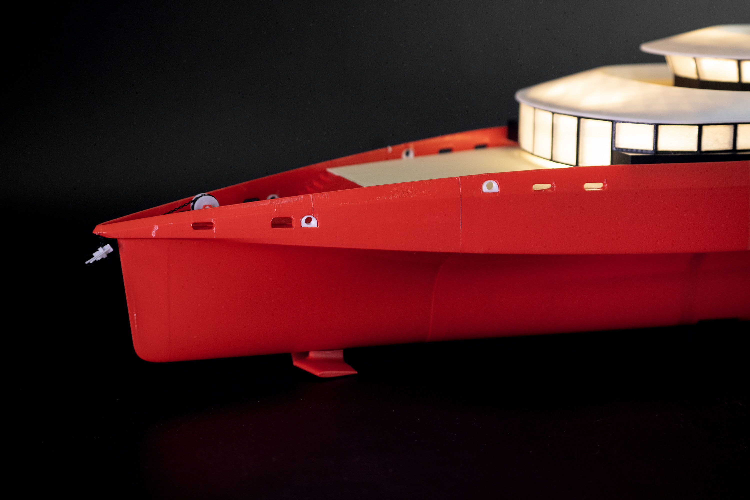 RC Jet Superyacht 3D print model_8