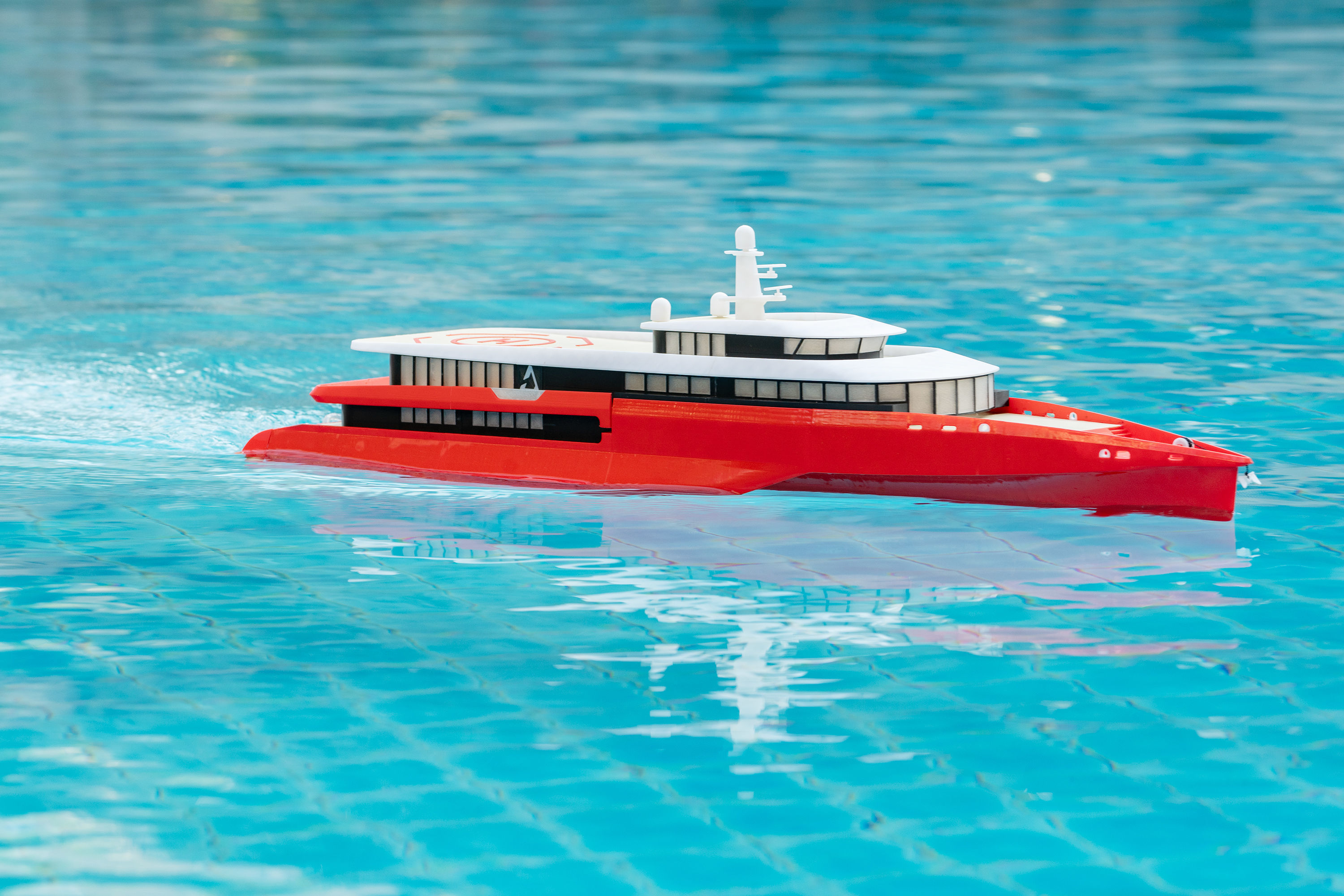 RC Jet Superyacht 3D print model_3