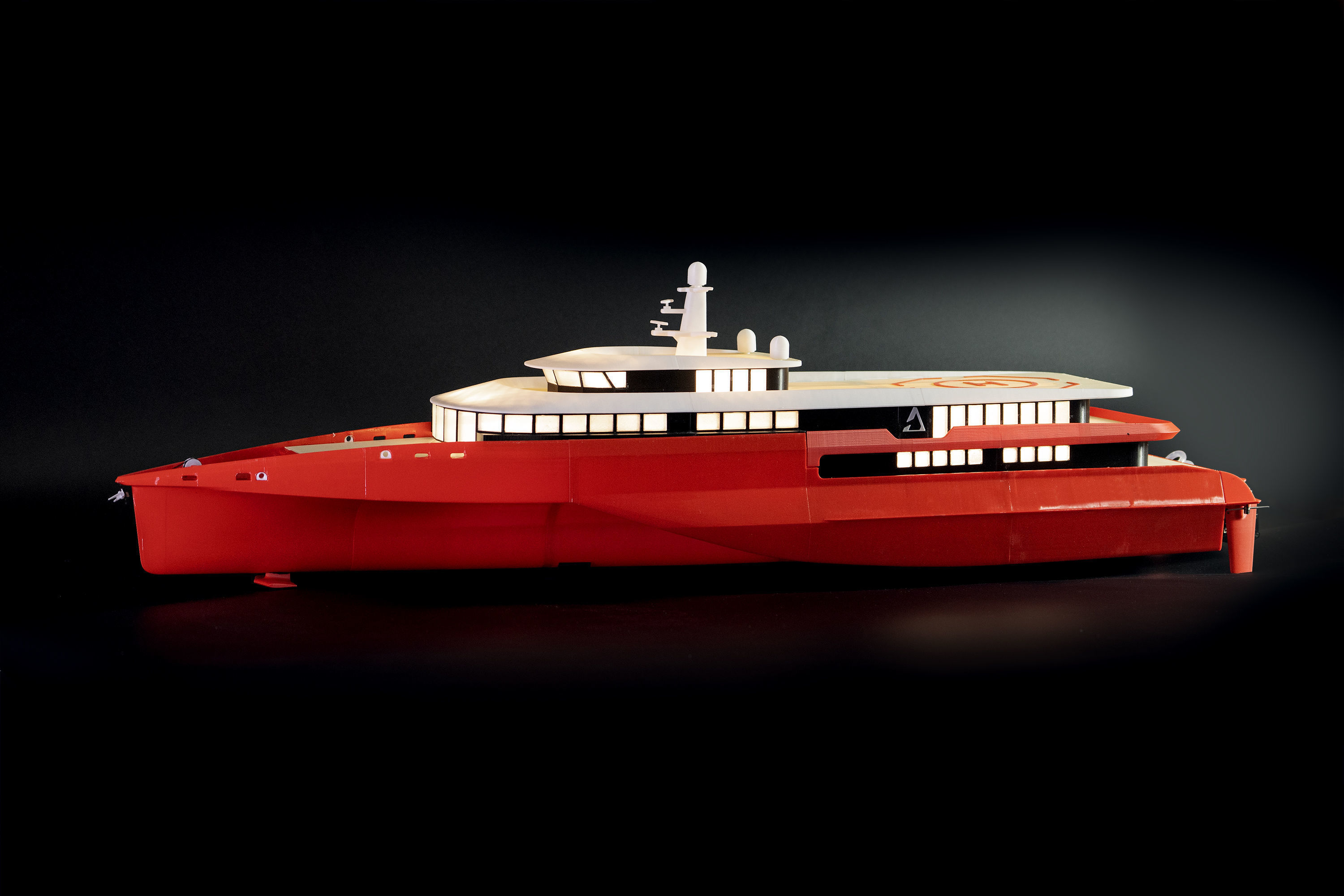 RC Jet Superyacht 3D print model_5