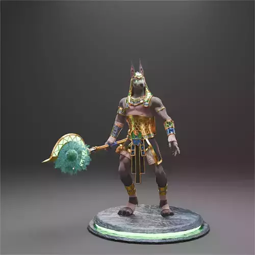 Anubis action figure