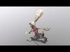 Wind God Low-poly 3D model_2