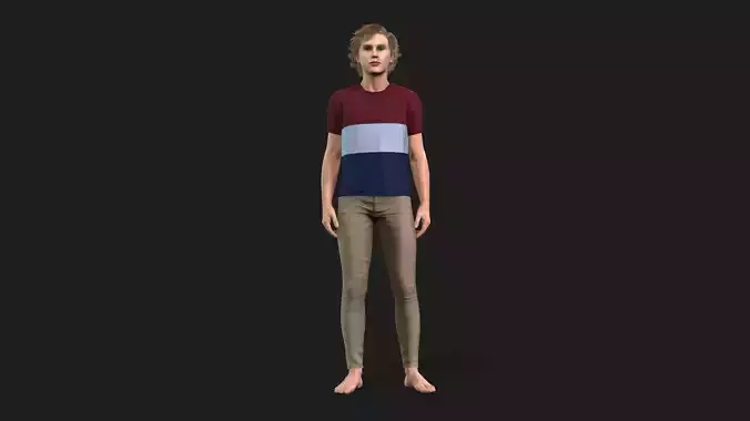 Rigged Male Character