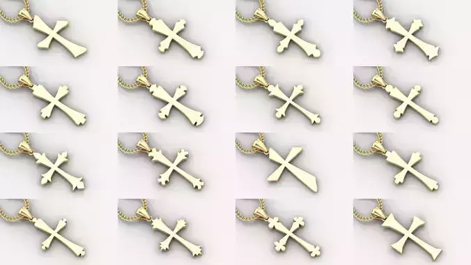 Best Cross Pendant Jesus Christ Version 1 Bulk Sale Discount 3D Model Collection