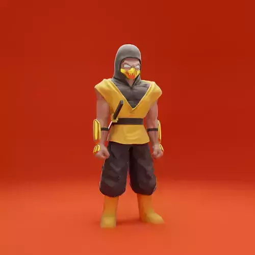 Cartoonized Scorpion