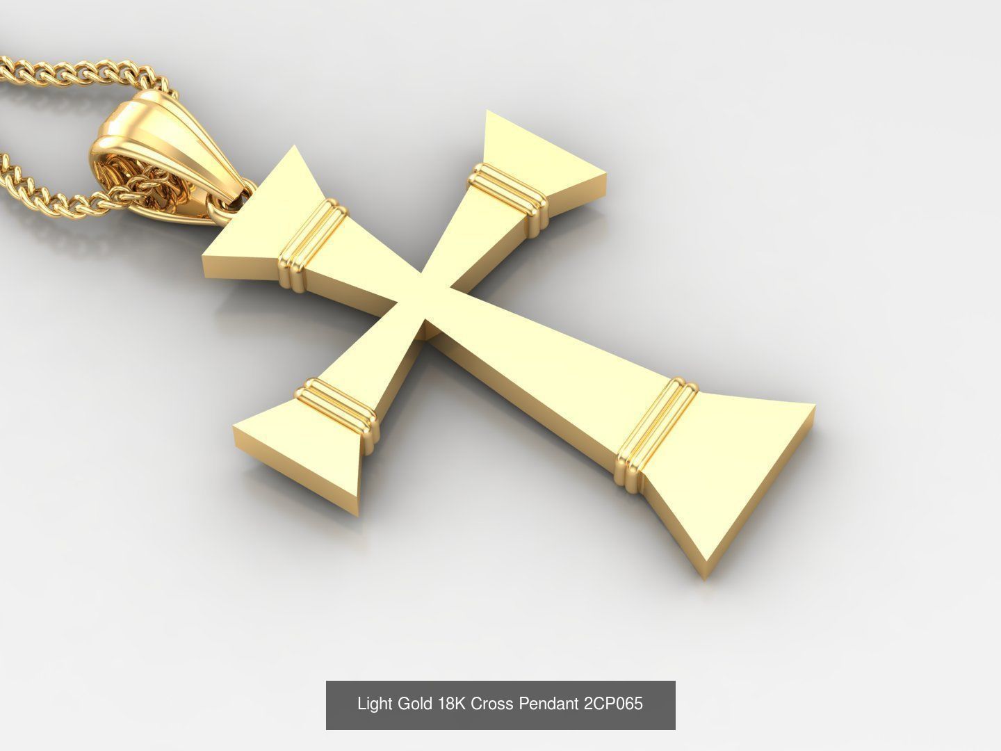 High Cross Pendant Jesus Christ Version 2 Bulk Sell Big Discount 3D Model Collection_41