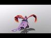 Phoenix Low-poly 3D model_2