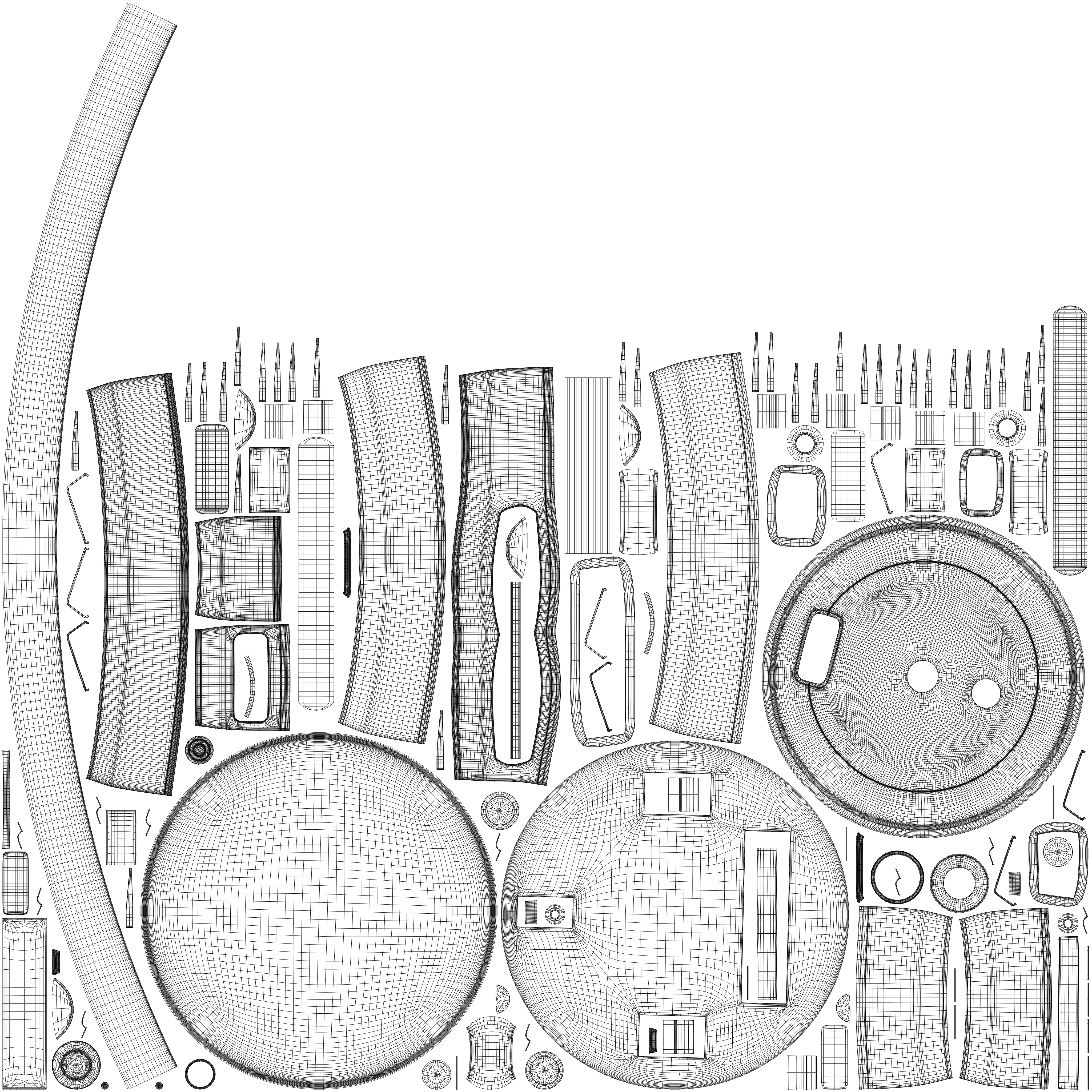 Robotic vacuum cleaners 3D model_6