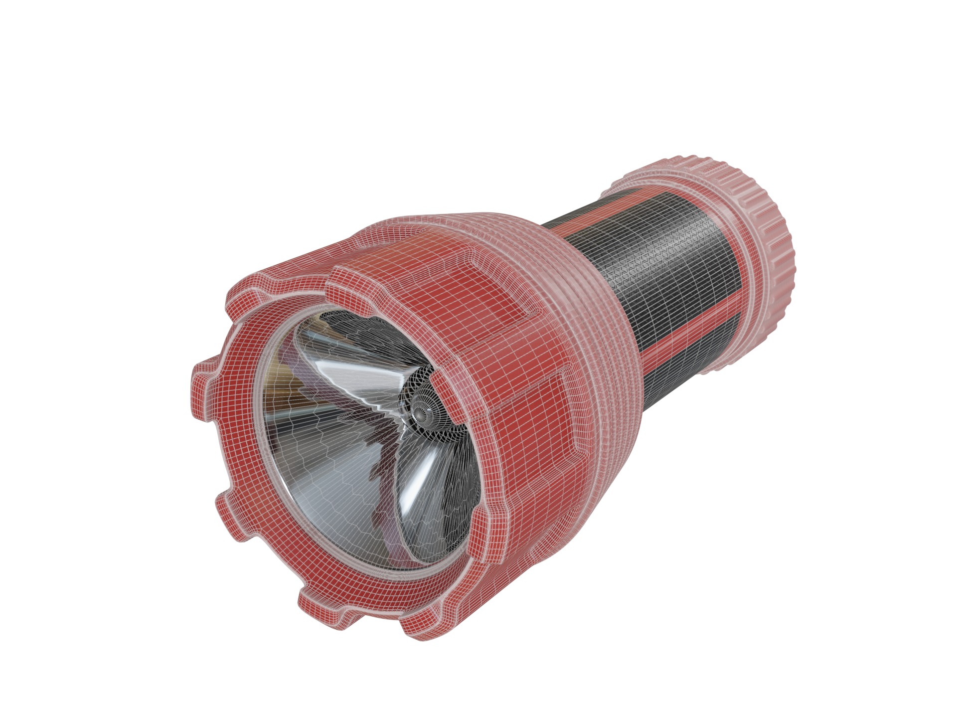 Underwater Flashlight 3D model_1