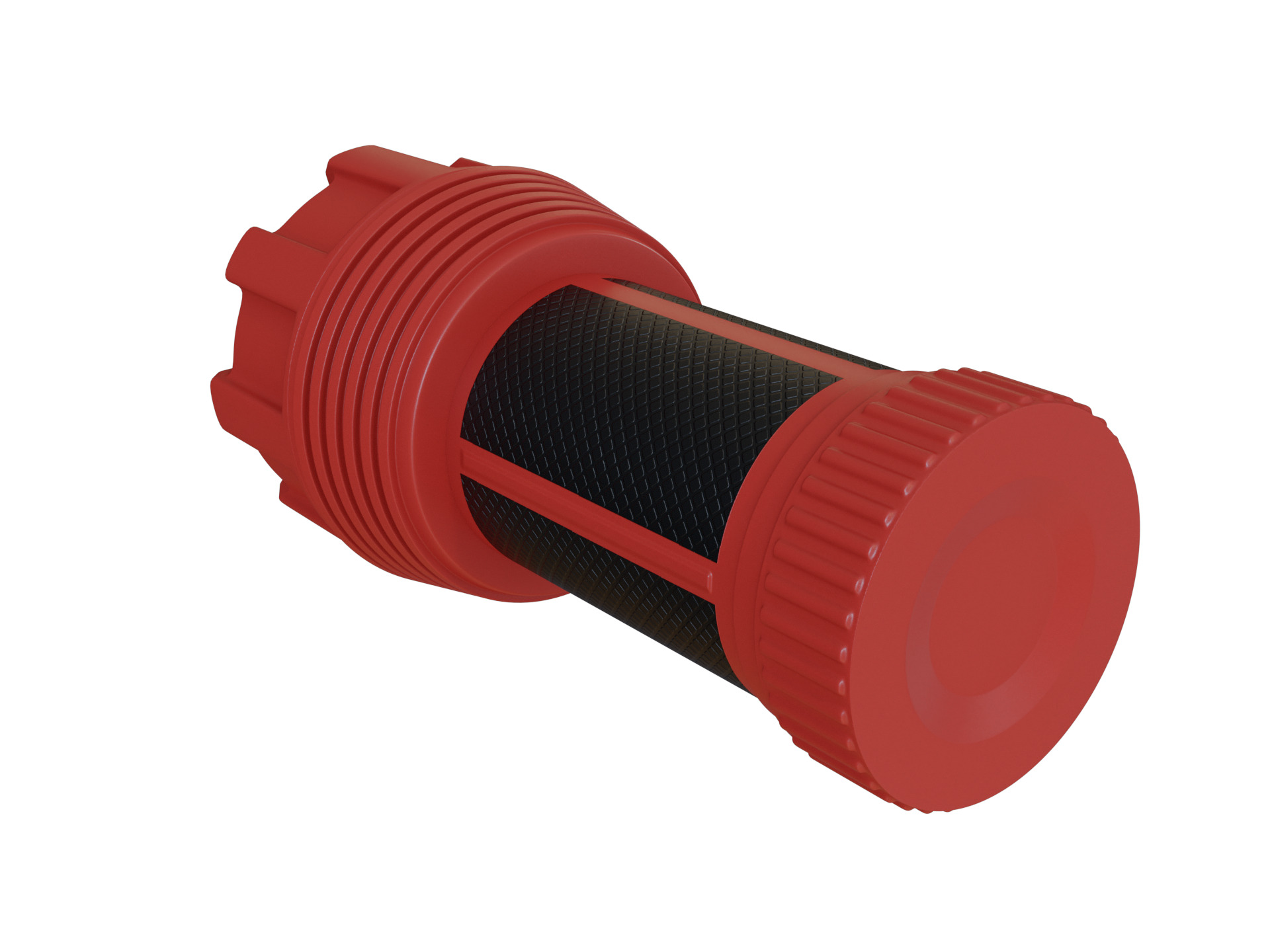 Underwater Flashlight 3D model_3
