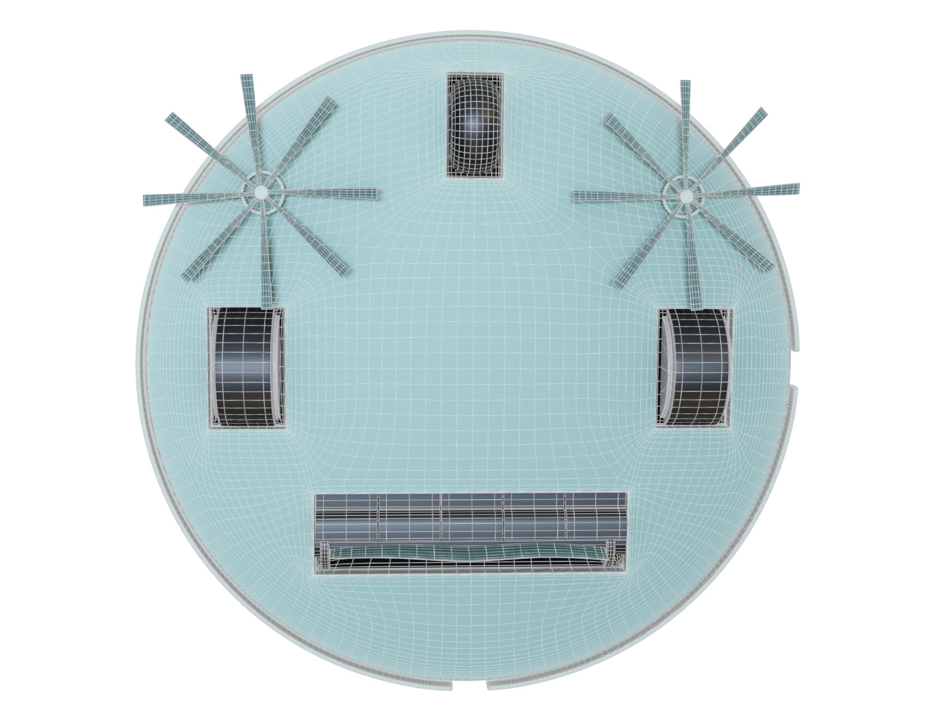Robotic vacuum cleaners 3D model_5