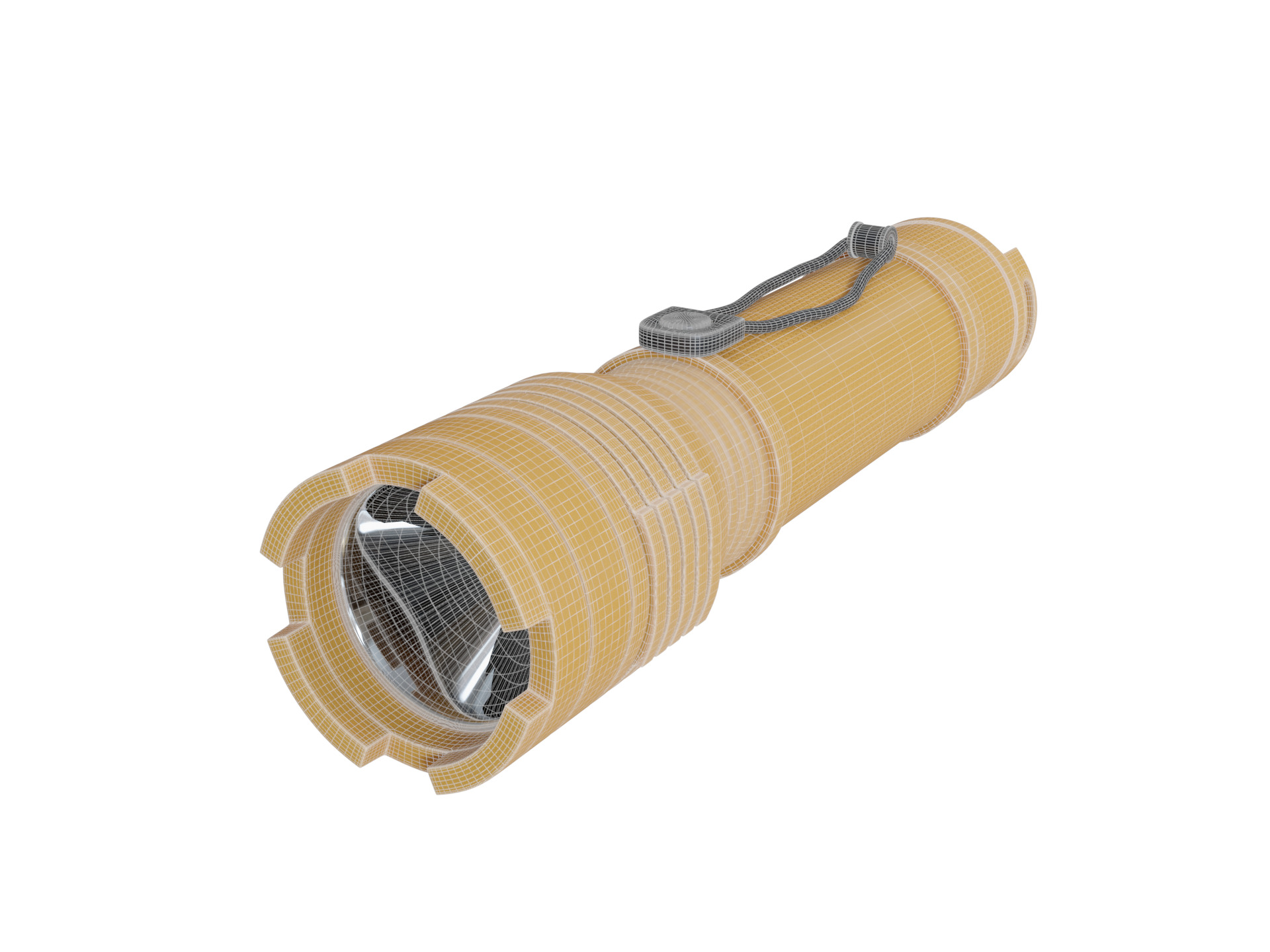 Flashlight 3D model_1