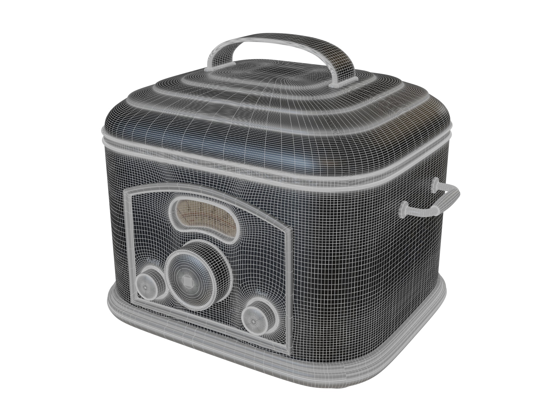 Bread Maker 3D model_1