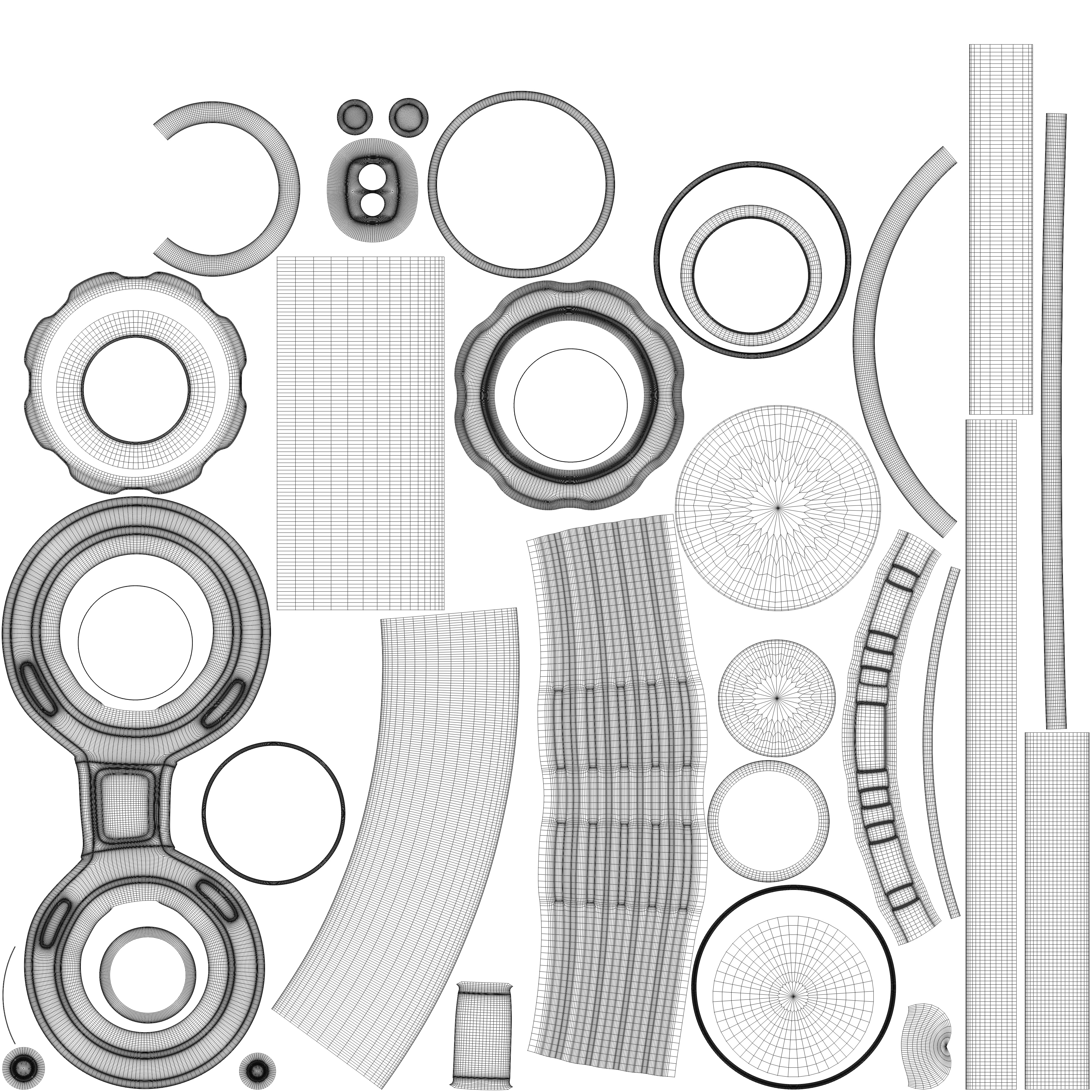 Underwater Flashlight 3D model_4