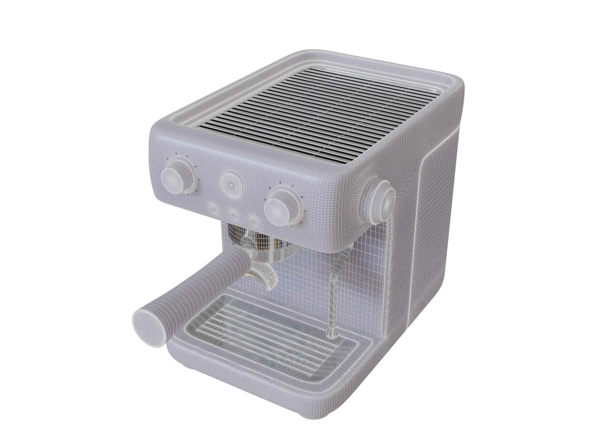 Espresso Machine 3D model_1