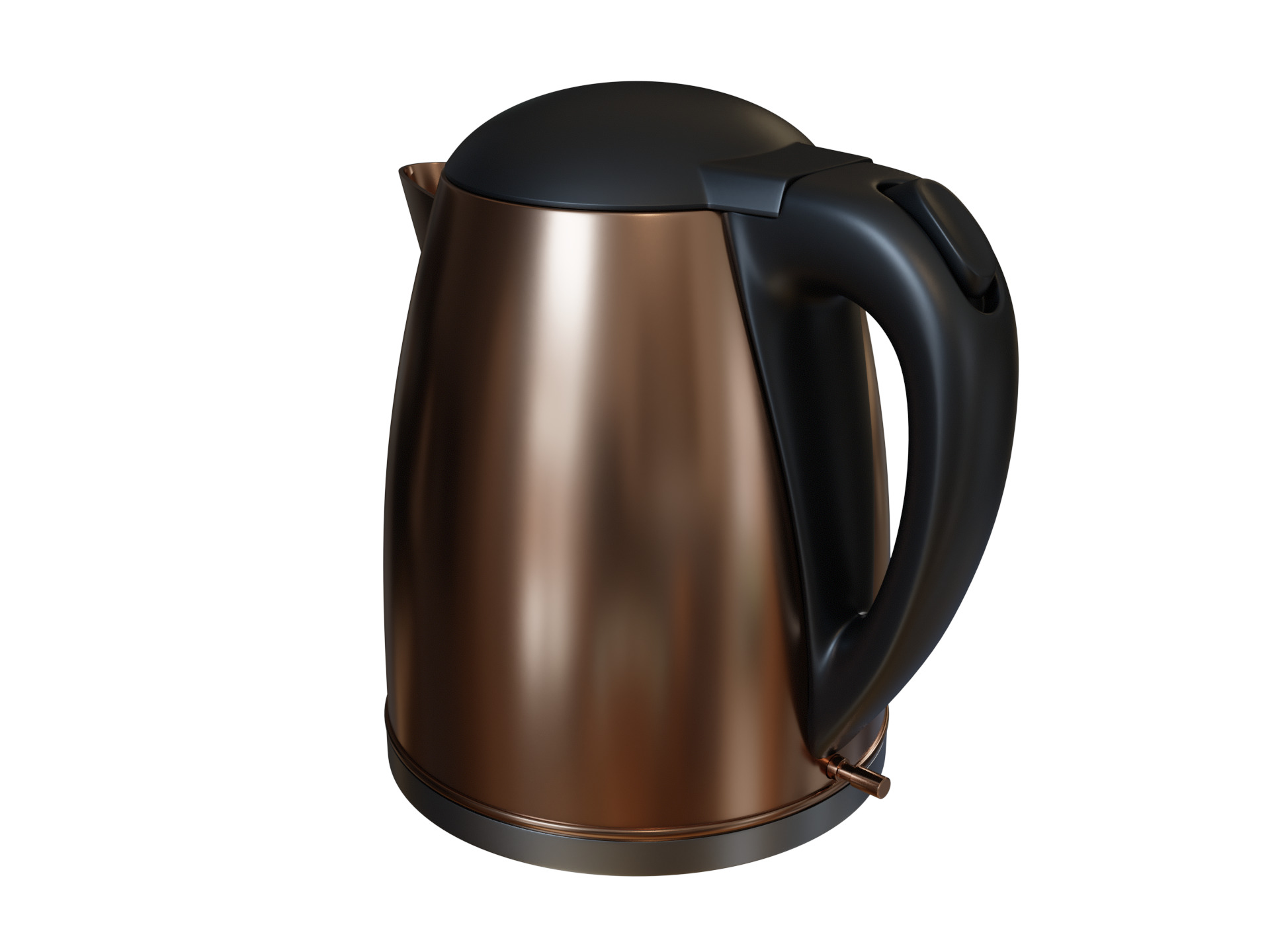 Electric Kettle 3D model_2