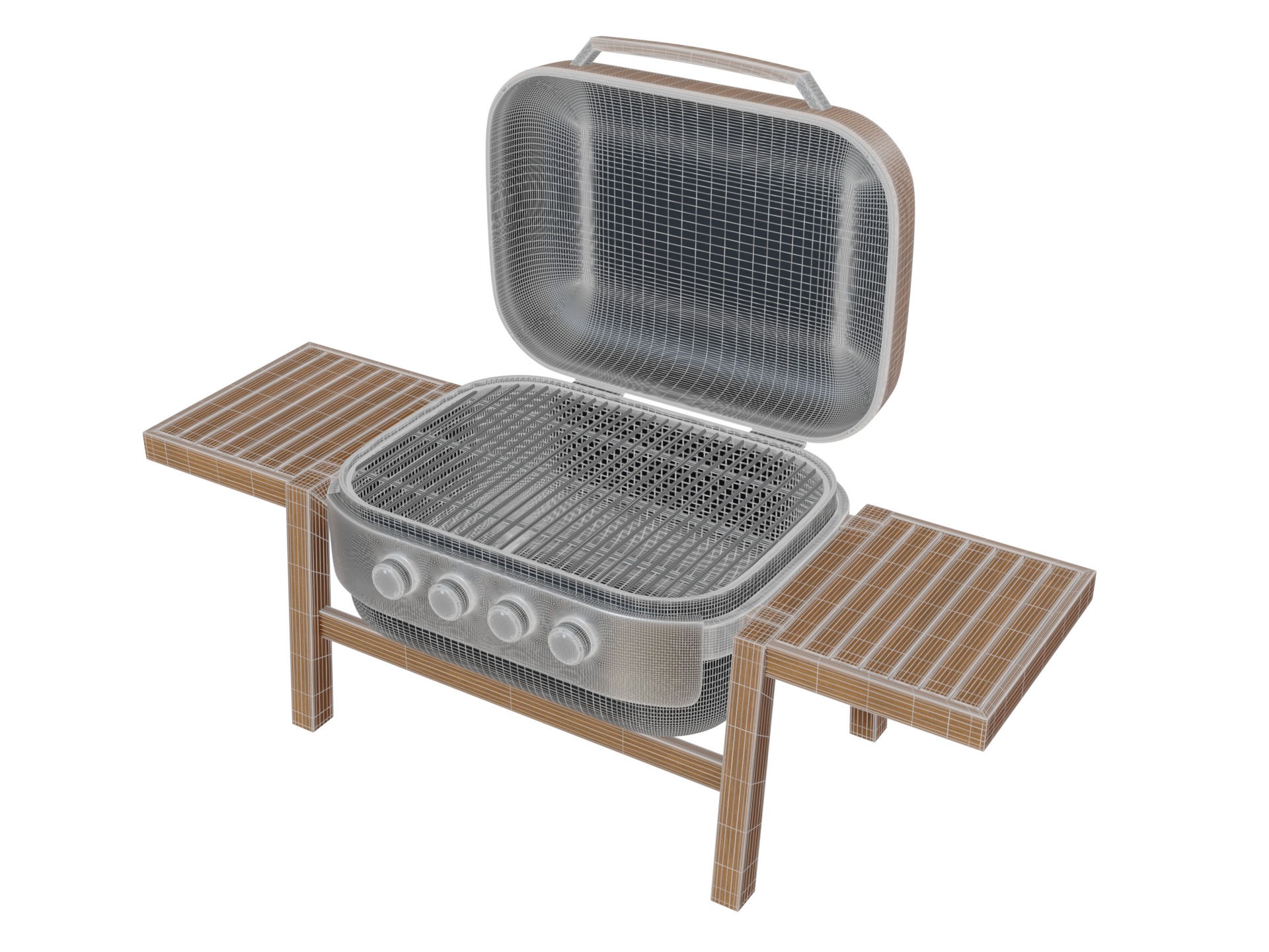 Grill 3D model_1