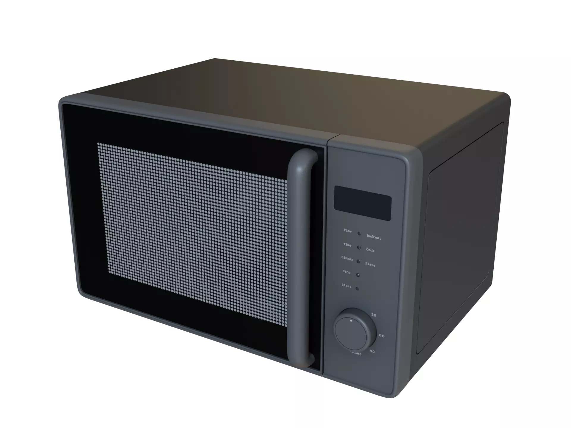 Microwave Oven 3D model_0