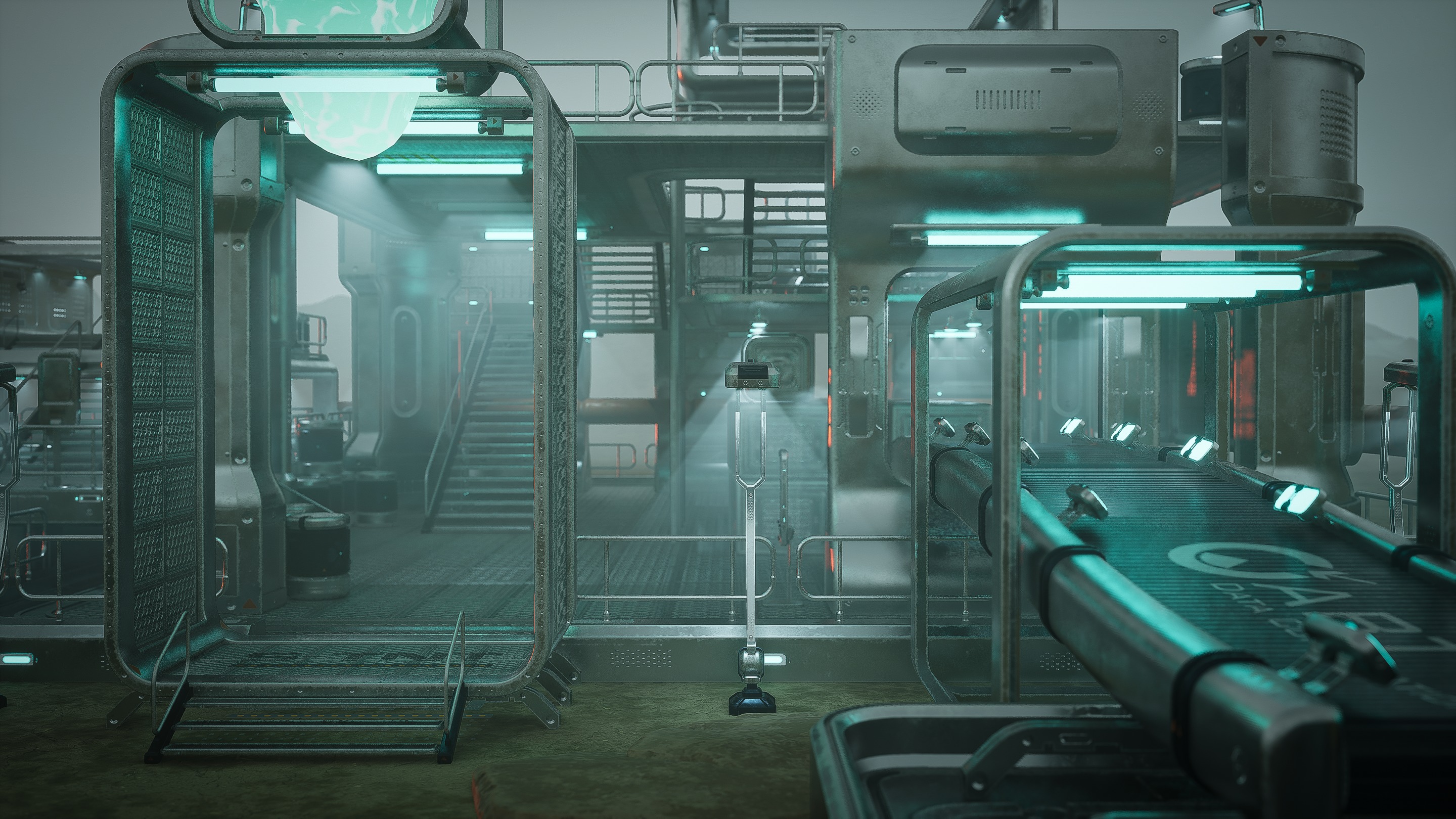 SciFi Exterior Environment Kit Vol 01 60 Asset  Low-poly 3D model_6