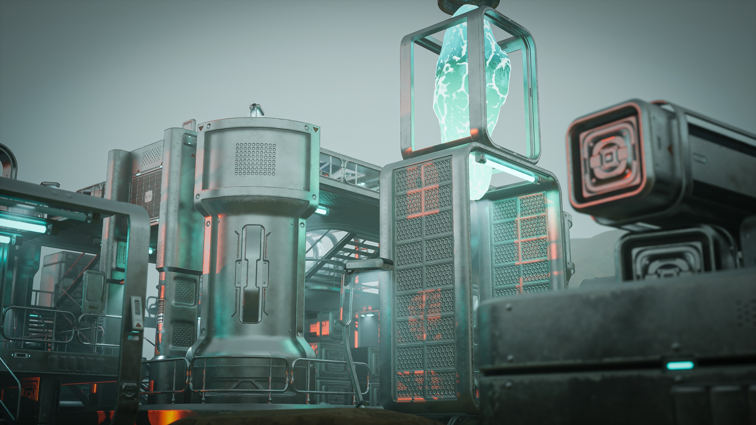 SciFi Exterior Environment Kit Vol 01 60 Asset  Low-poly 3D model_5
