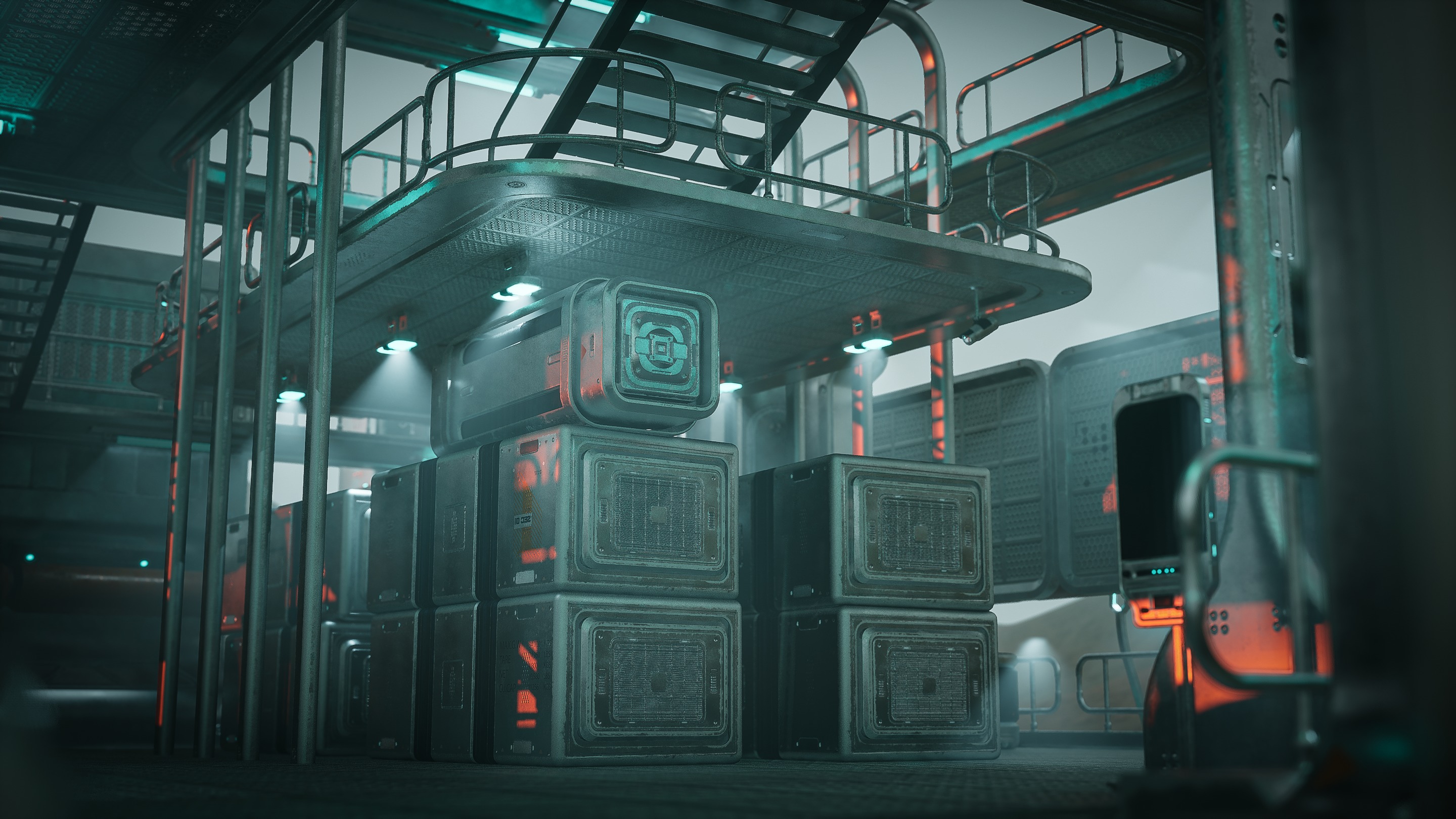 SciFi Exterior Environment Kit Vol 01 60 Asset  Low-poly 3D model_14