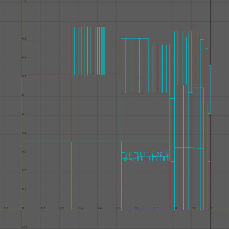 Medieval Wooden Basket V03 Low-poly 3D model_10