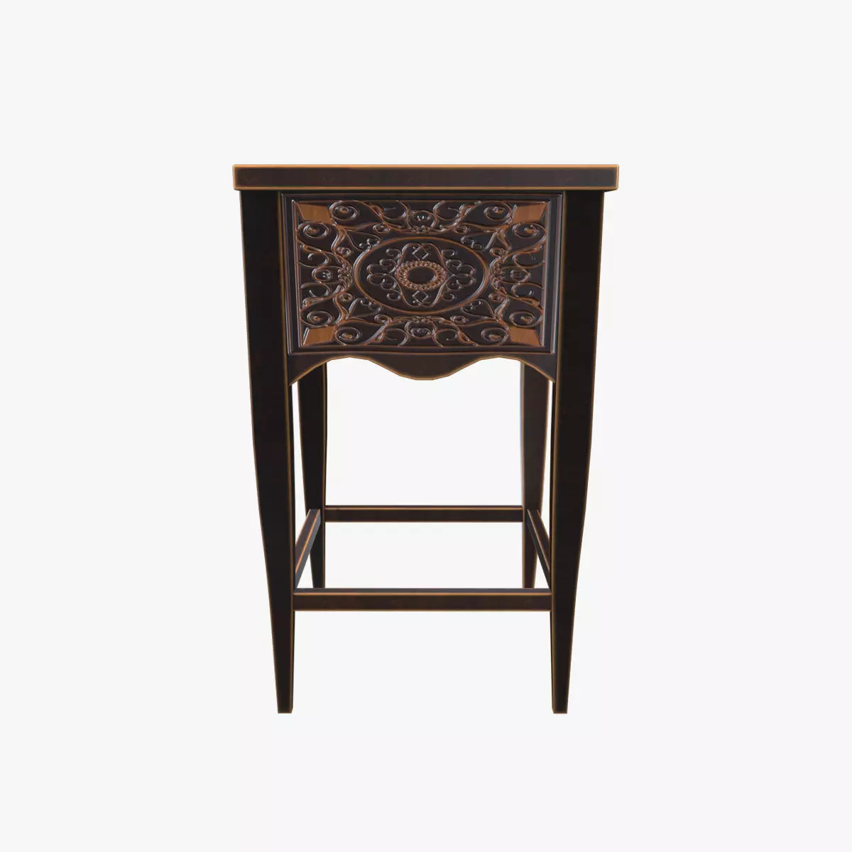 Medieval Furniture V05 Low-poly 3D model