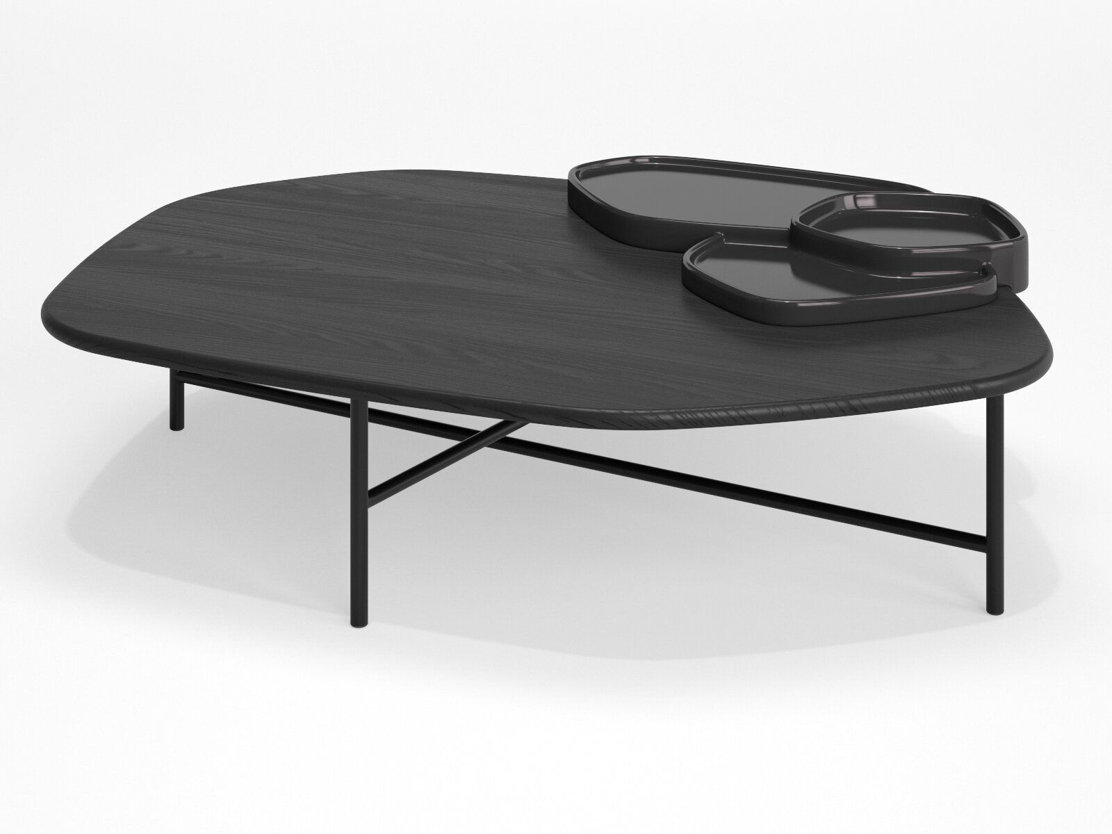 Lewa Coffee Table L 3D model_2