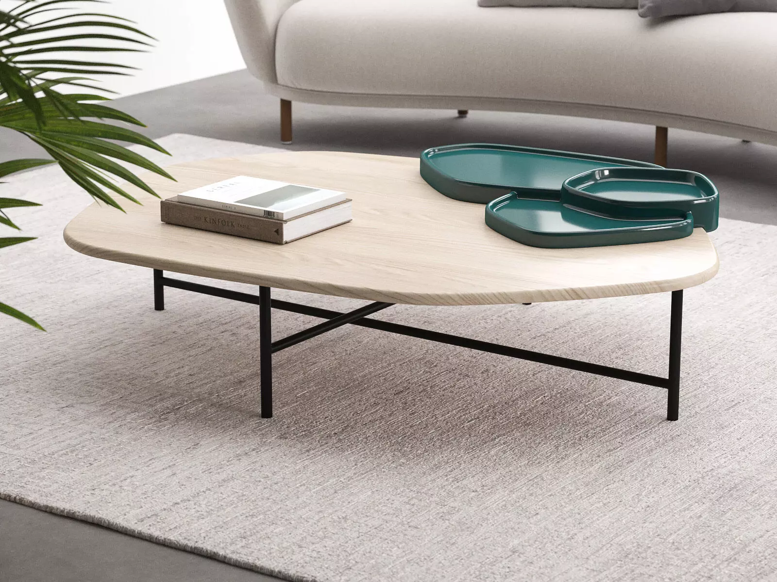 Lewa Coffee Table L 3D model_0
