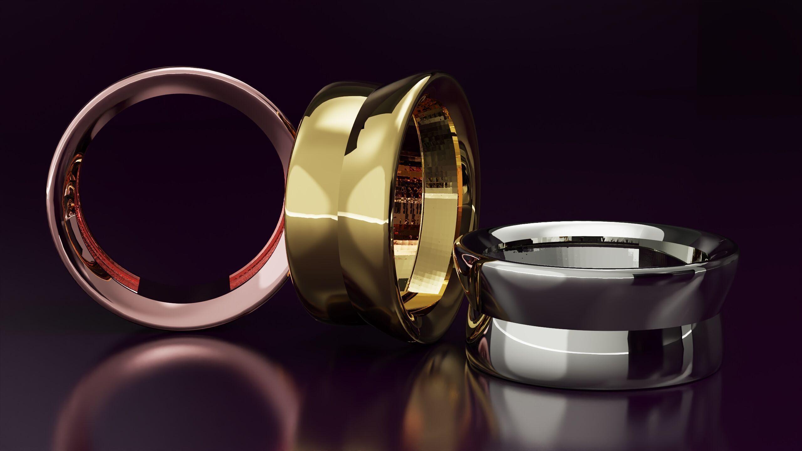 free form ring N03 Free 3D print model_3