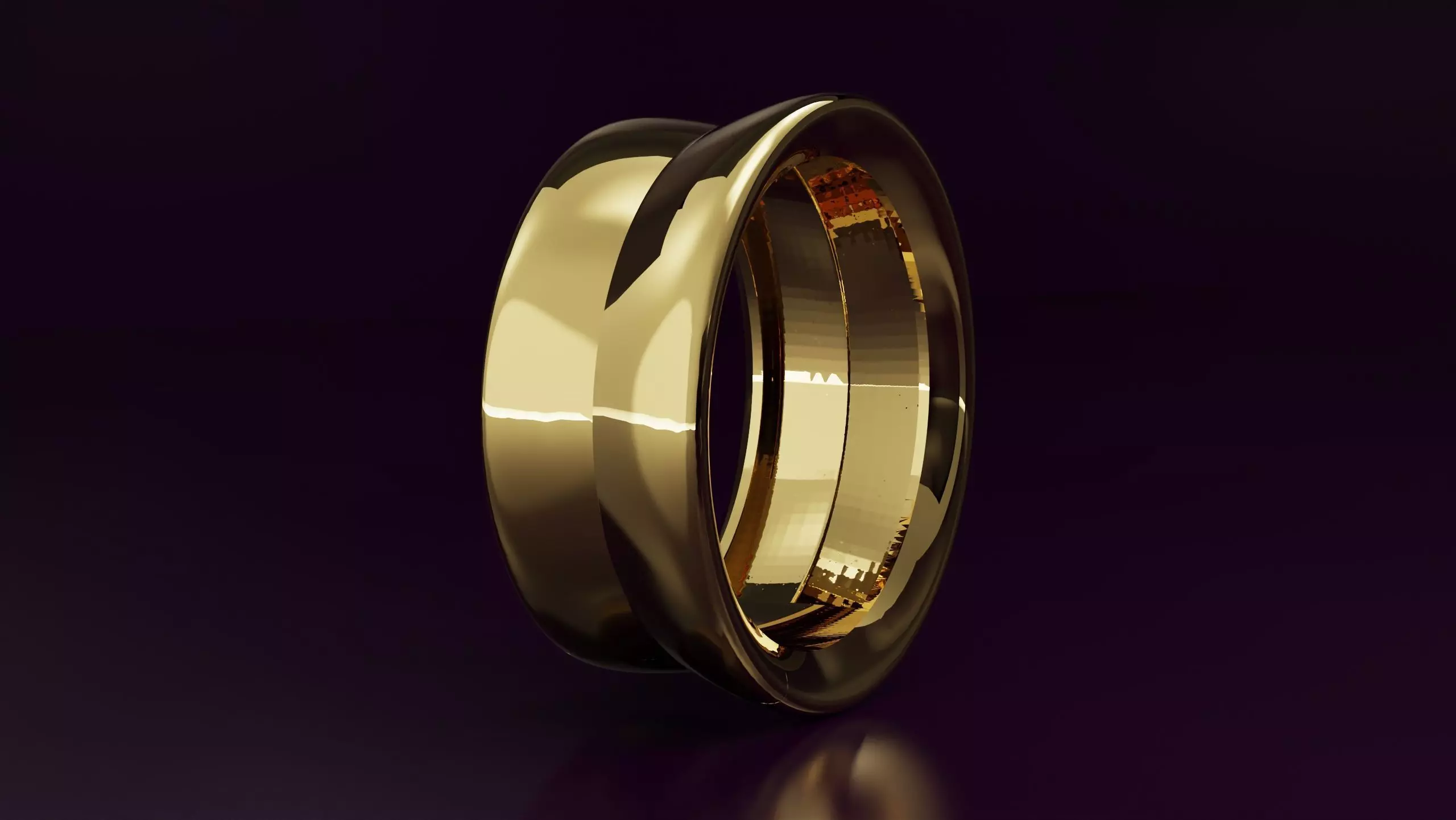 free form ring N03 Free 3D print model_0